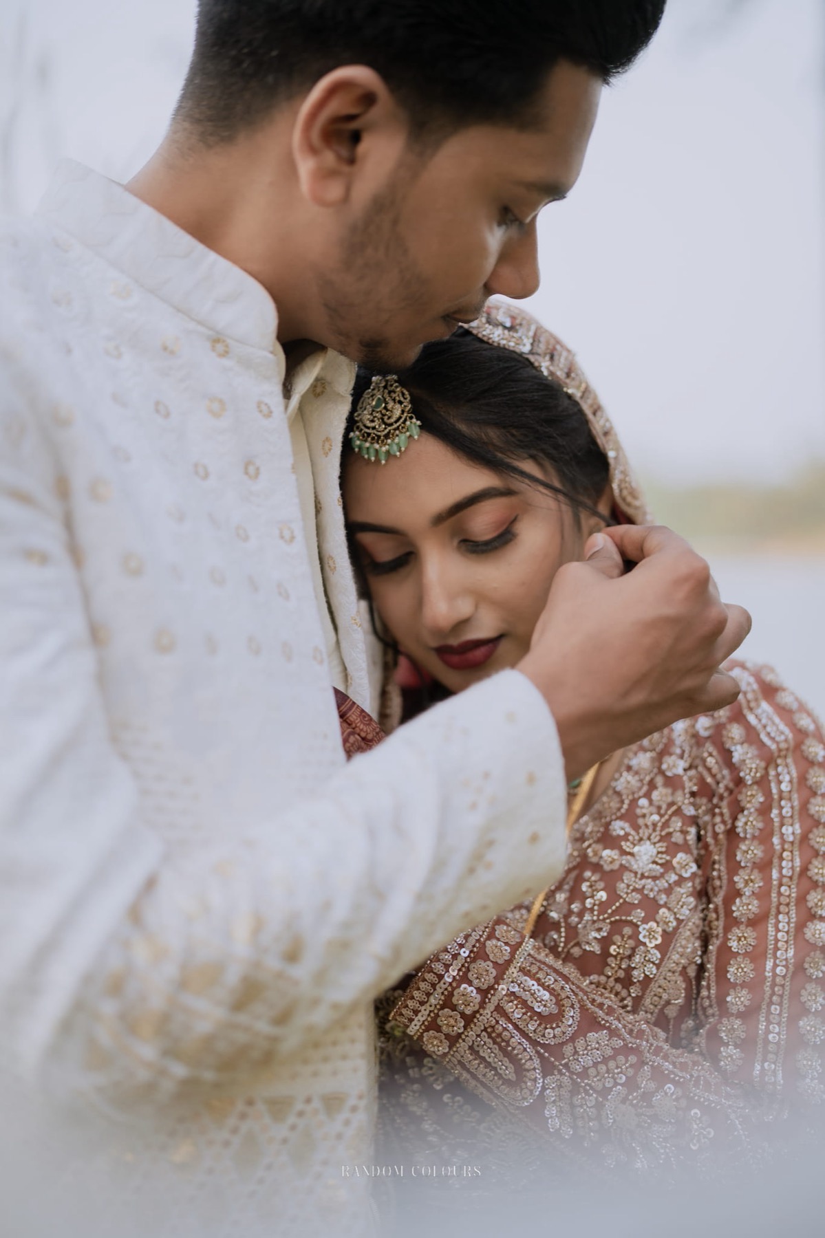 Couple, an intimate moment