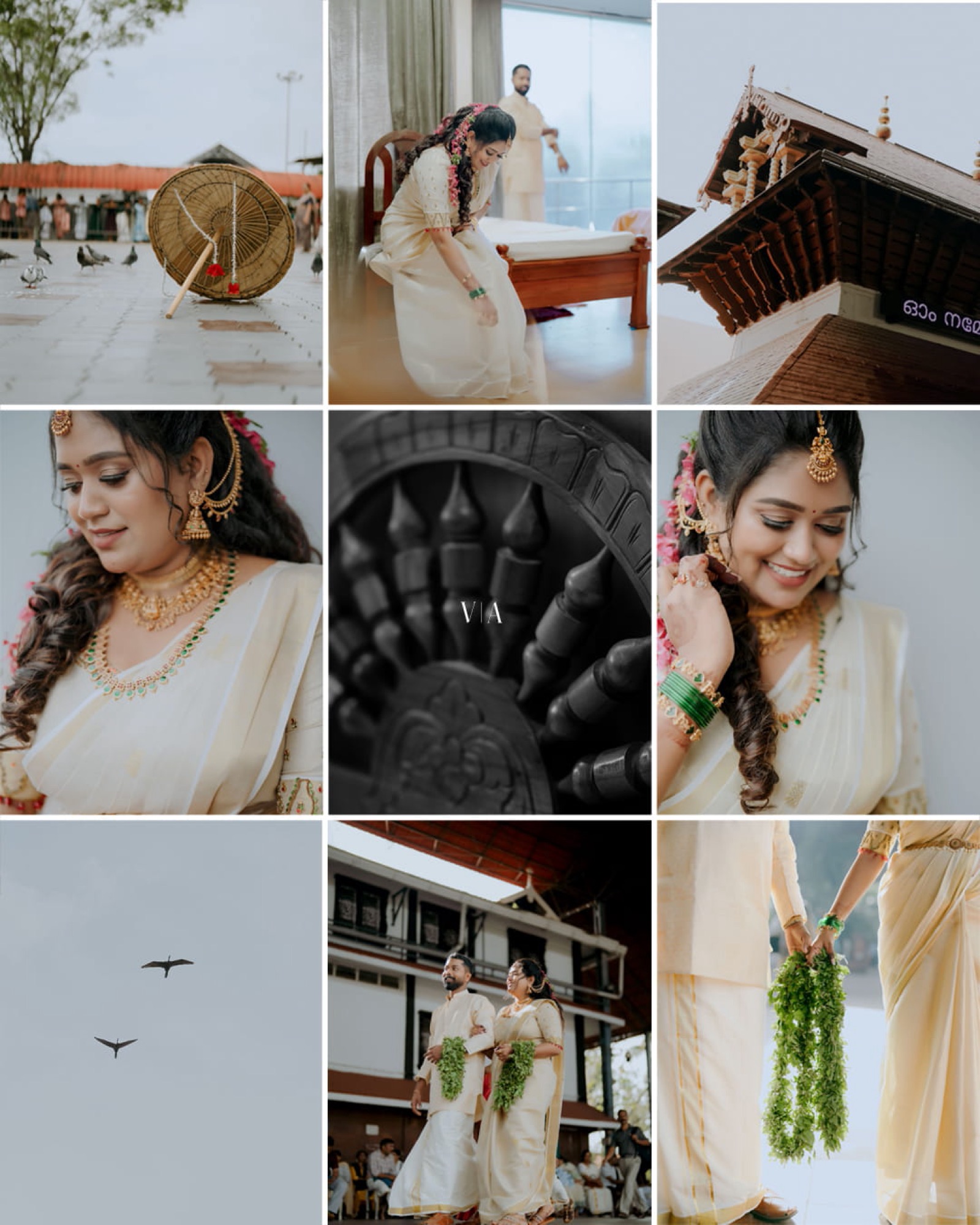Bride and groom portrait